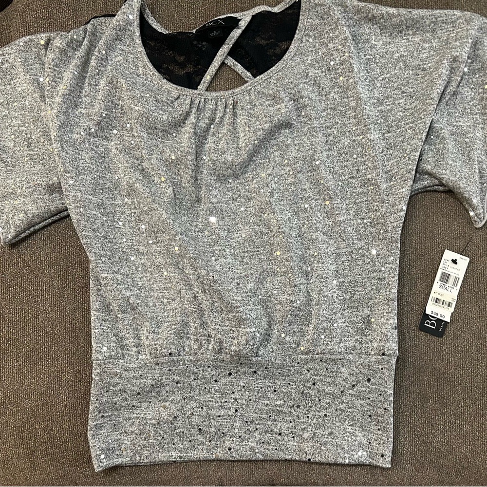 BCX women’s size small dress up shirt new